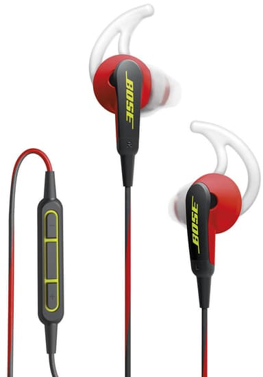 Bose SoundSport in-ear hovedtelefoner til iOS - rød