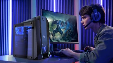 Acer Predator Orion 3000 i5/16/1024/3060TI stationær gaming computer