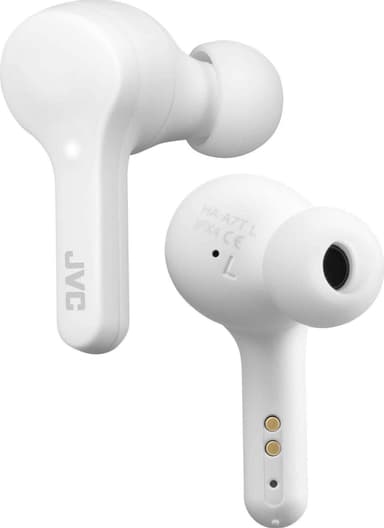 JVC Gumy HA-A7T trådløse høretelefoner (coconut white)
