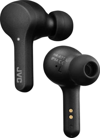 JVC Gumy HA-A7T trådløse høretelefoner (olive black)