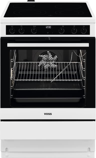Voss Komfur VKK65340HV (Hvid)