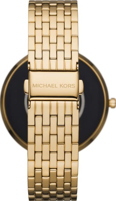 Michael Kors Gen 5E Darci 43mm smartwatch i rustfrit stål (pavé gold)