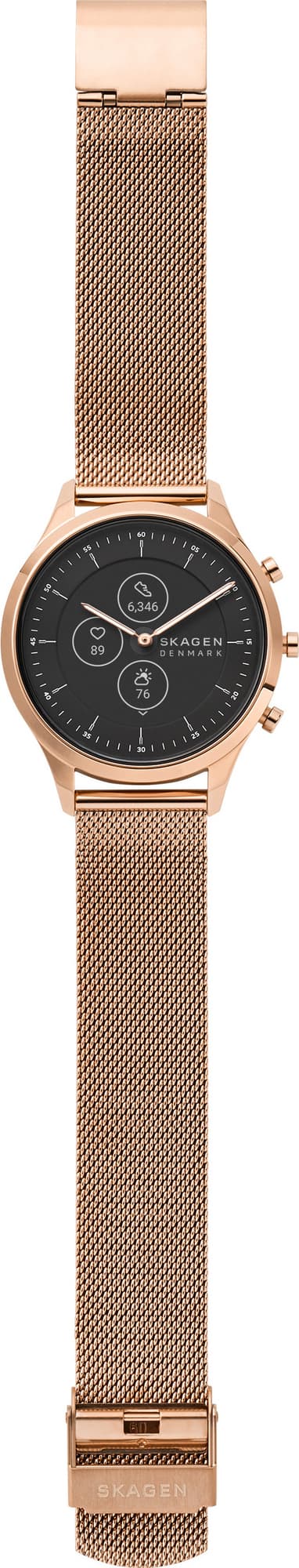 Skagen Jorn Hybrid HR smartwatch 38mm (rose gold/stålmesh) Elgiganten