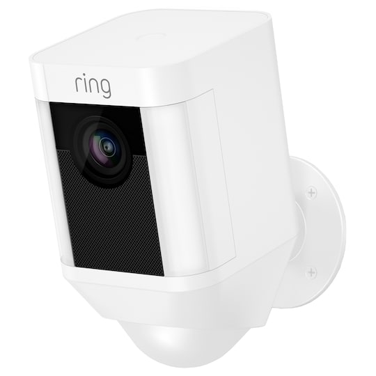 Ring Spotlight Cam Battery overvågningskamera (hvid)