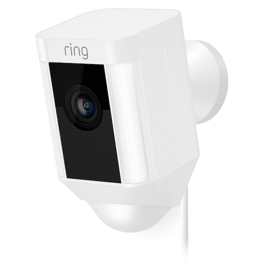 Ring Spotlight Cam Wired overvågningskamera (hvid)