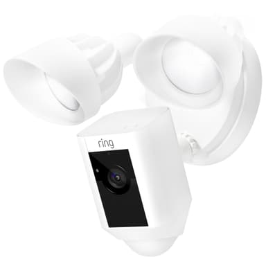 Ring Floodlight Cam overvågningskamera (hvid)