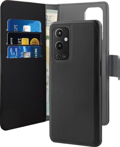 Puro 2in1 pungetui til OnePlus 9 Pro (sort)