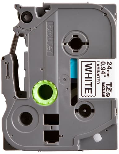 Brother TZe-251 24mm sort-på-hvid tape patron