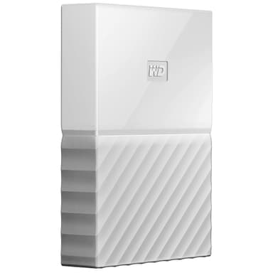 WD My Passport 2 TB ekstern HDD (hvid)