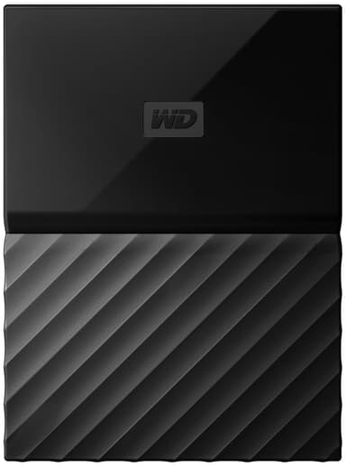WD My Passport 2 TB ekstern HDD (sort)