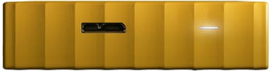WD My Passport 2 TB ekstern HDD (gul)
