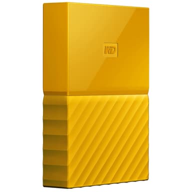 WD My Passport 2 TB ekstern HDD (gul)