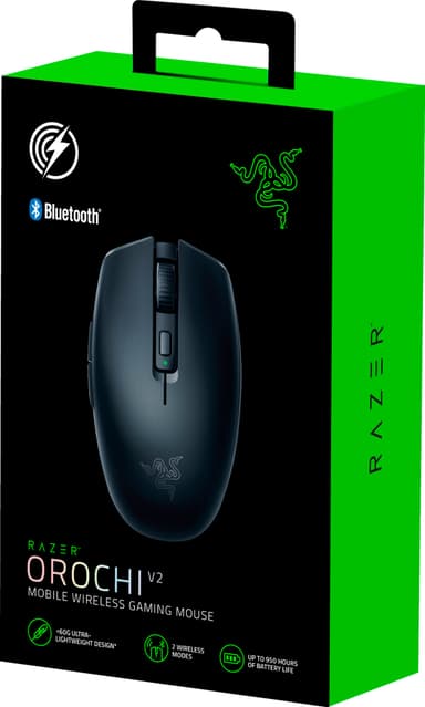 Razer Orochi V2 gaming mus (sort)