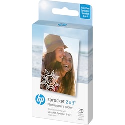 HP Paper Sprocket 2x3 instant-film 20-pak