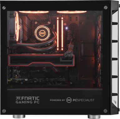 PCSpecialist Fnatic Pro stationær gaming computer R7X/16/2500/6800XT