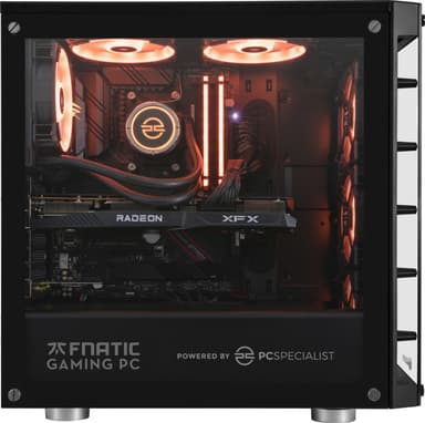 PCSpecialist Fnatic Elite stationær gaming computer R5X/16/2500/6700XT