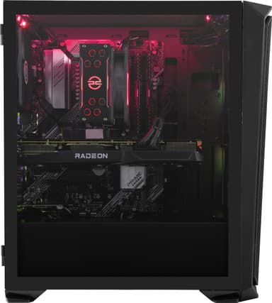 PCSpecialist Tornado A5 XTi R5-5/16/2512/6700XT stationær gaming computer