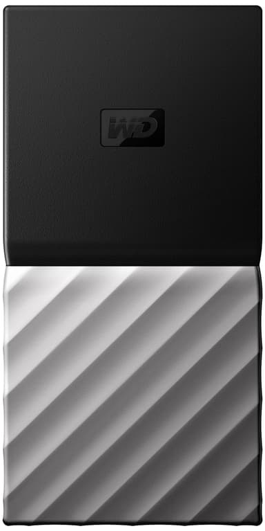 WD My Passport ekstern SSD 512 GB (sort/grå)