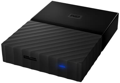 WD My Passport 2 TB til PS 4 ekstern HDD (sort)
