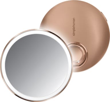 Simplehuman kompakt kosmetikspejl med smart sensor (rose gold) thumbnail