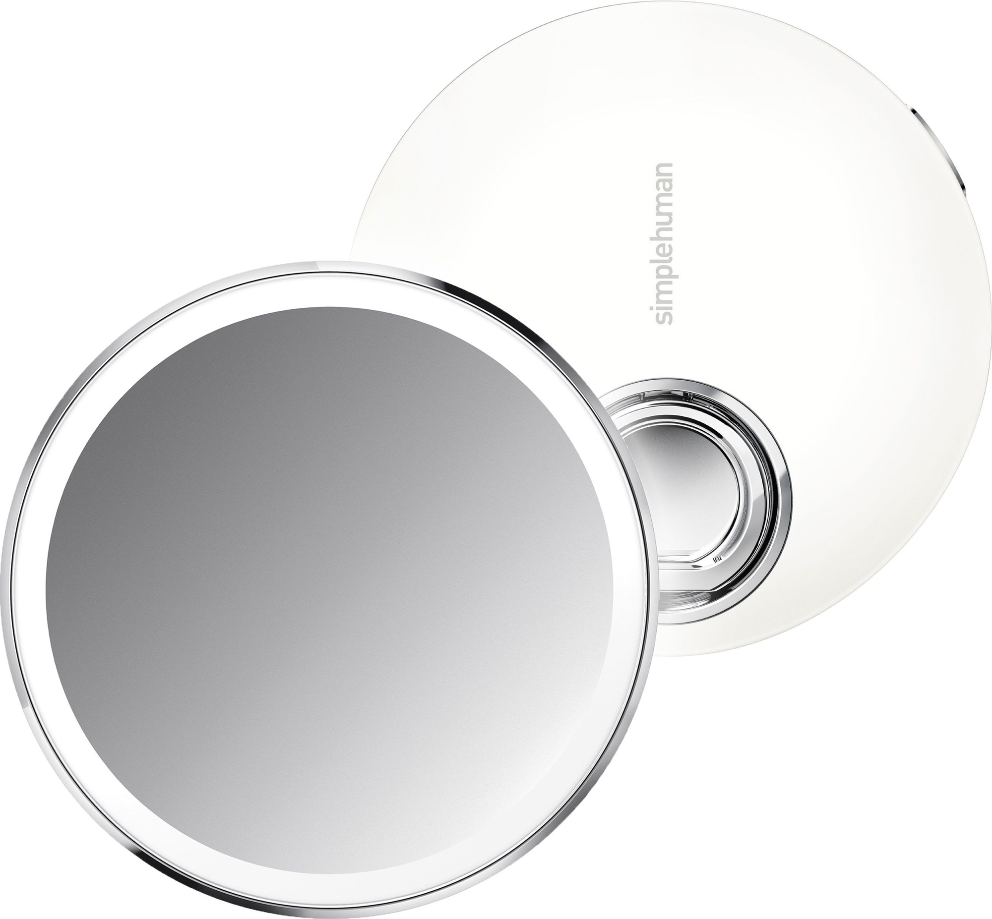 Billede af Simplehuman kompakt kosmetikspejl med smart sensor (hvid)