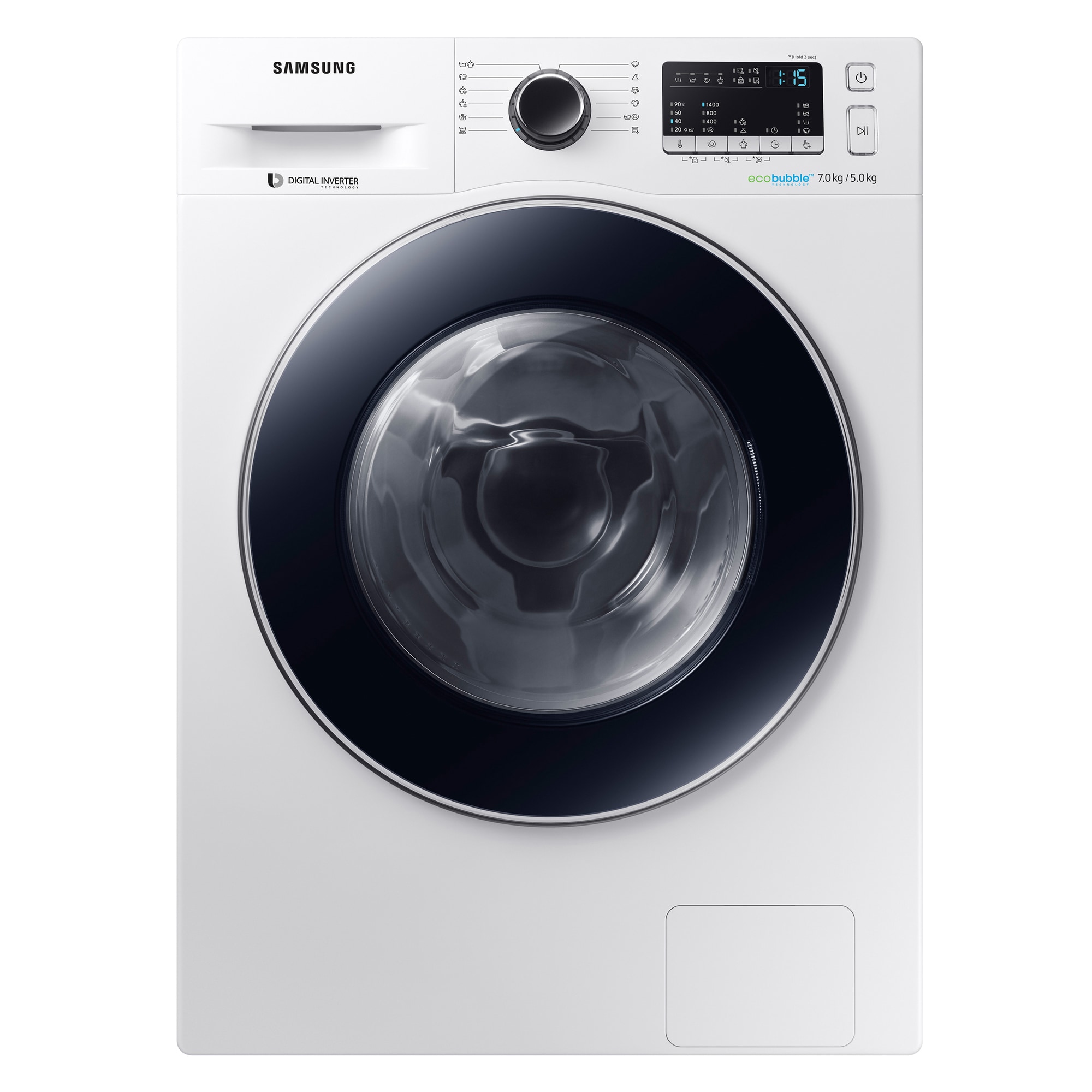 har taget fejl plade musikalsk Samsung vaskemaskine/tørretumbler WD70M4B33JW/EE | Elgiganten