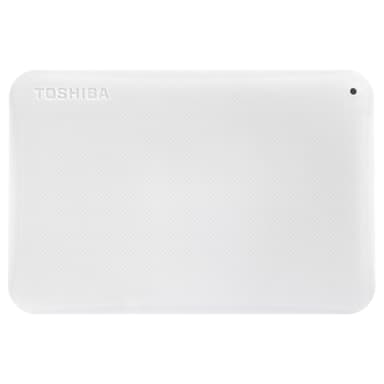 Toshiba Canvio Ready 2 TB bærbar harddisk (hvid)