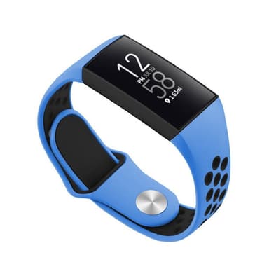 Fitbit Charge 4 EBN Sport Armbånd  - Blå/sort