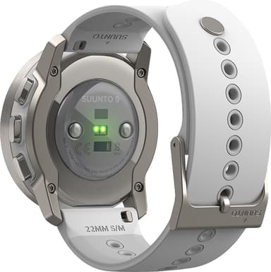 Suunto 9 Peak multisport ur 43mm (birch white titanium)