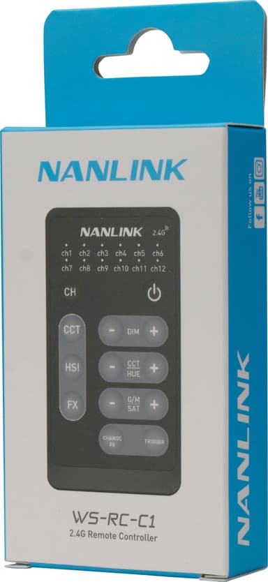Nanlite WS-RC-C1 fjernbetjening til LED-lys