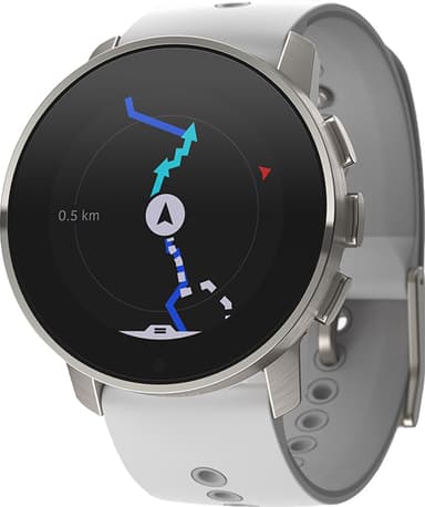 Suunto 9 Peak multisport ur 43mm (birch white titanium)