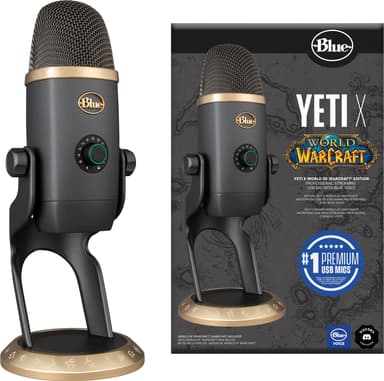 Blue Microphones Yeti X World of Warcraft Edition gaming mikrofon