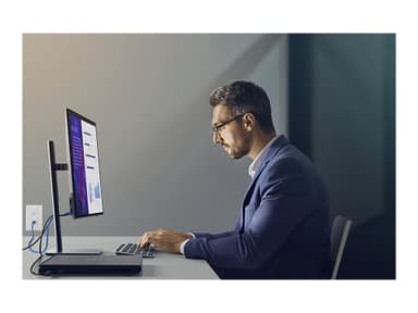 Dell UltraSharp U2421HE - LED-skærm - Full HD (1080p) - 24