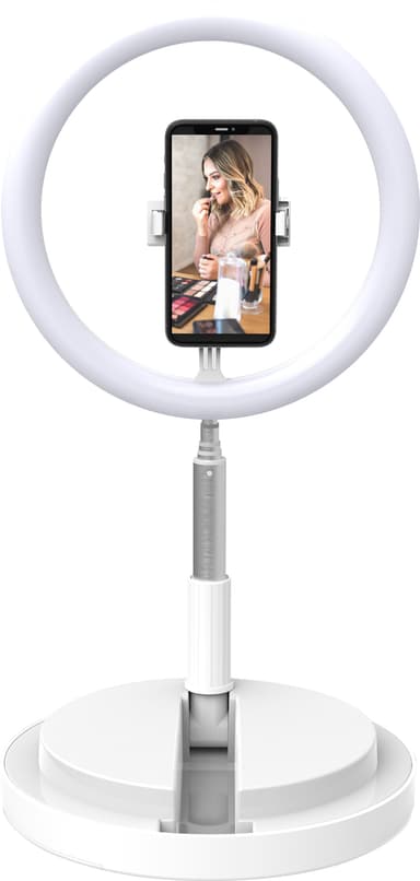 Digip Invisilight stander med LED-ringlys