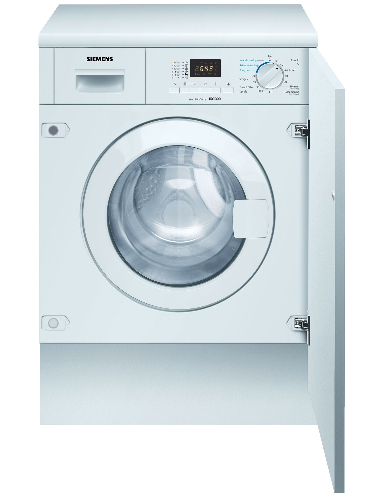 Siemens iQ300 vaskemaskine/tørretumbler WK14D322DN thumbnail