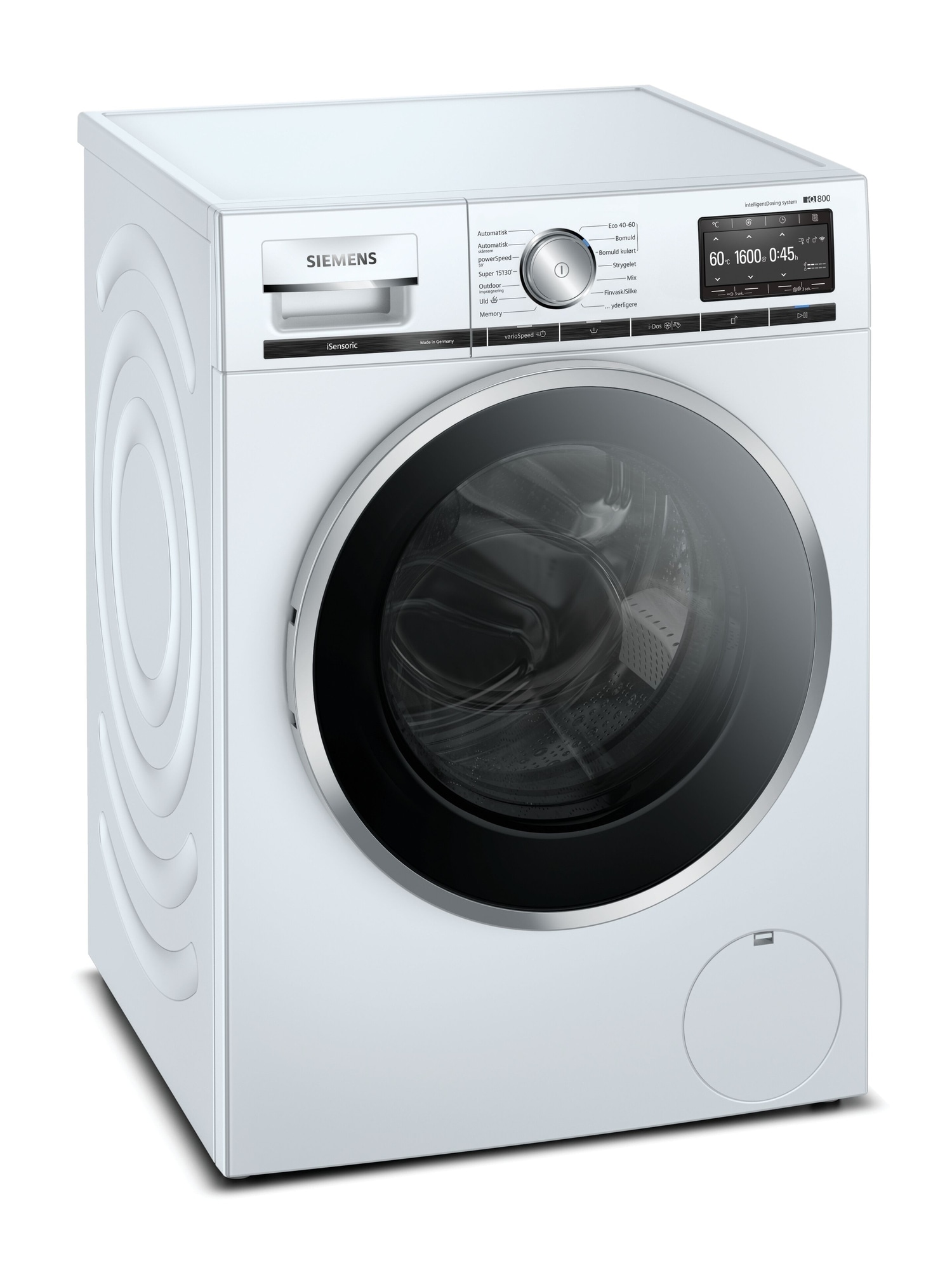 Siemens iQ800 vaskemaskine WM6HXE0LDN thumbnail