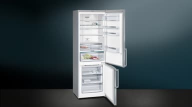 Siemens iQ500 kølefryseskab KG49NAIDP (inox)
