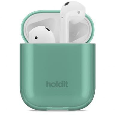 AirPods Cover Seethru Moss Green