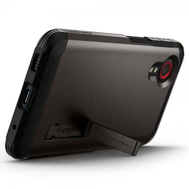 Spigen Samsung Galaxy XCover 5 Cover Tough Armor Gunmetal