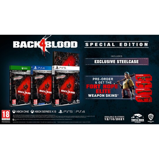 Back 4 Blood - Special Edition (Playstation 4) inkl. PS5-version