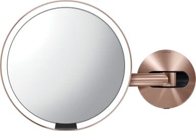 Simplehuman kosmetikspejl med smart sensor og stander (rose gold)