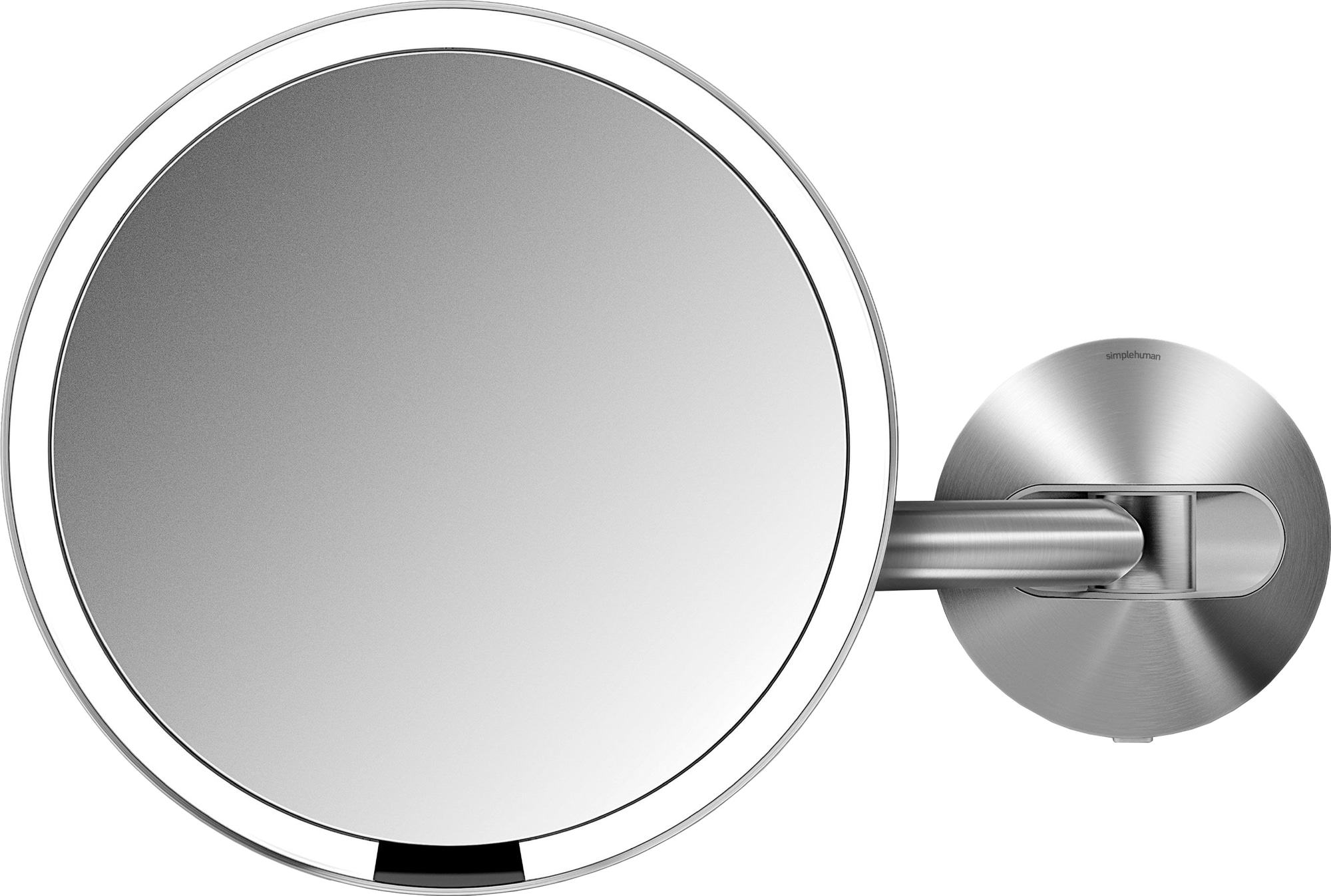 Se Simplehuman kosmetikspejl med smart sensor og stander (børstet stål) hos Elgiganten