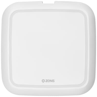 Zens Qi 10 W trådløs opladningsplade (hvid)