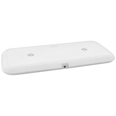 Zens Qi 20 W dual trådløs opladningsplade (hvid)