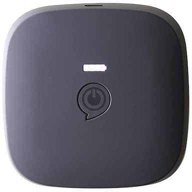 Zens Qi 10400 mAh powerbank (sort)