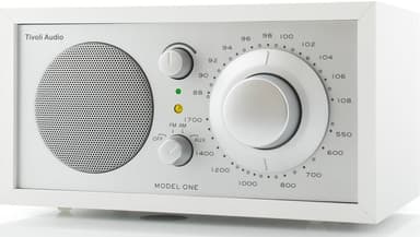 Tivoli Audio Model ONE, Hvid/Sølv