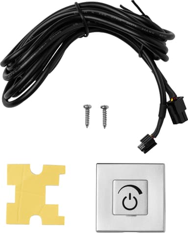 Loox5 touch dæmperkontakt (sølv)