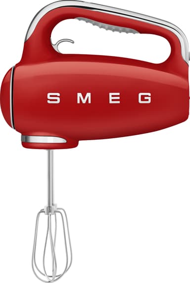 Smeg 50 er stil håndblander HMF01RDEU (rød)