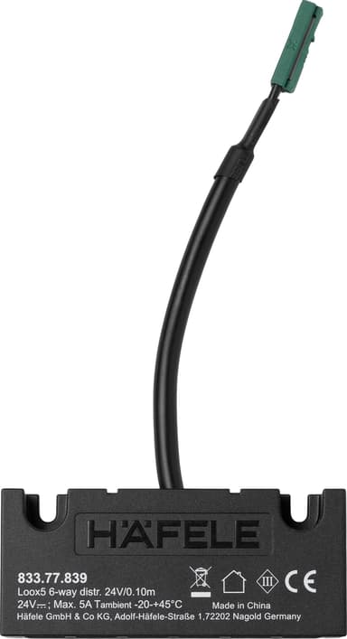 Loox5 WarmWhite CableHub (6 porte)