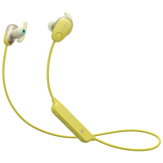 Sony WI-SP600 trådløse in-ear hovedtelefoner (gul)